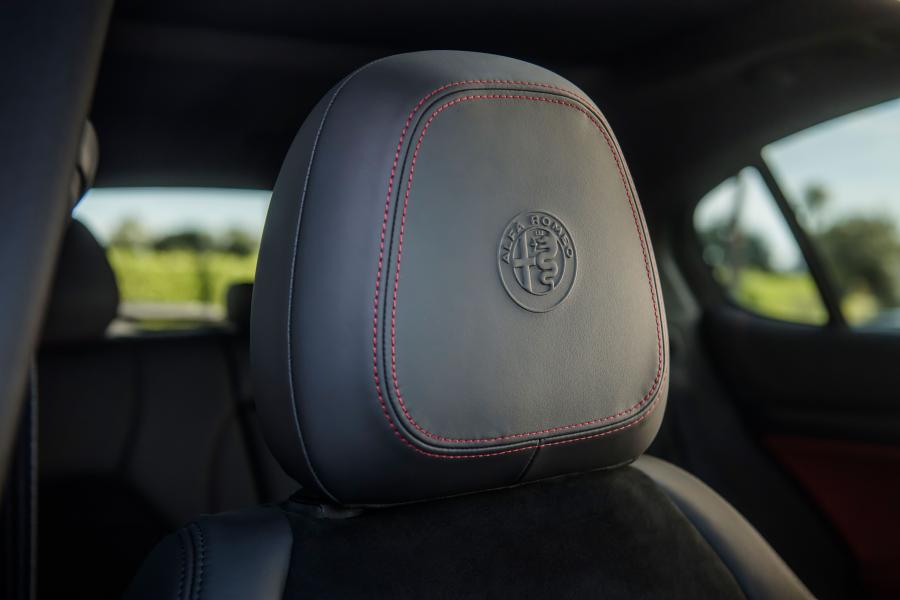 Детали интерьера Alfa Romeo Stelvio Quadrifoglio NRING (949) 2019 года  (NA) (фото 28 из 31)